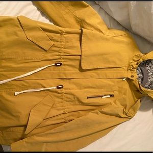 Yellow raincoat